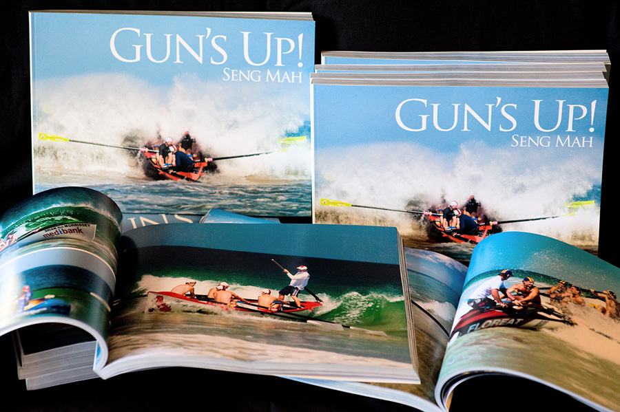 Gun's Up! - Book of surf rowing photographs