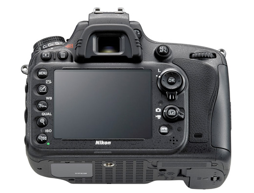 Nikon D600 back buttons