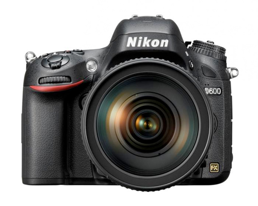 Nikon D600 front