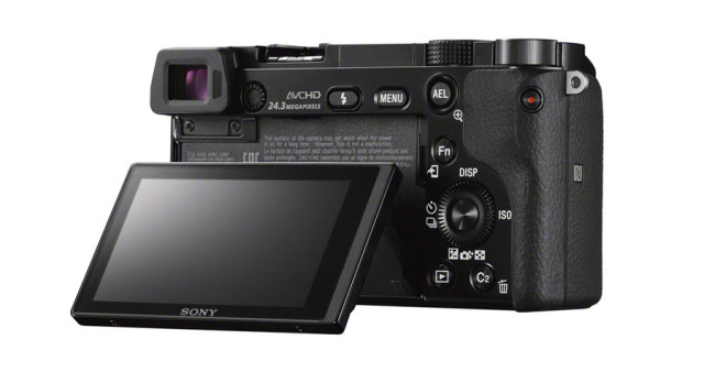 Sony A6000 - back view