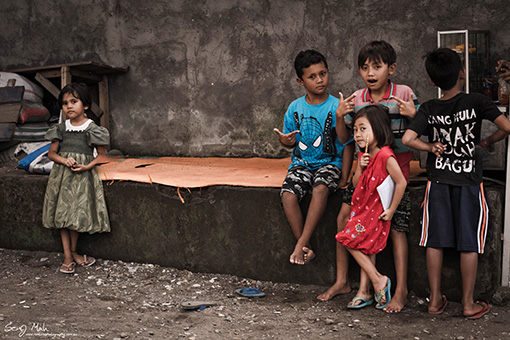 Bali Village Children