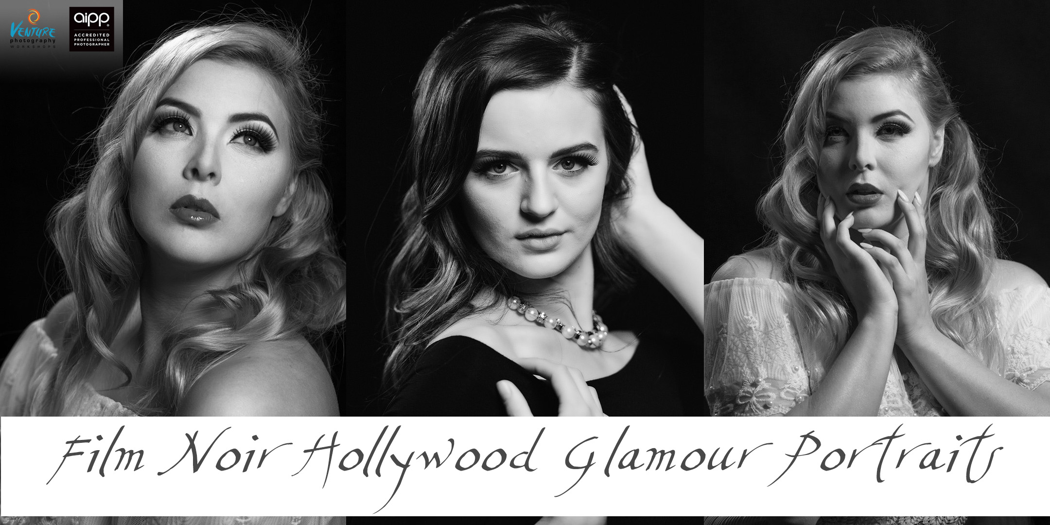 Film Noir Hollywood Glamour Portraits