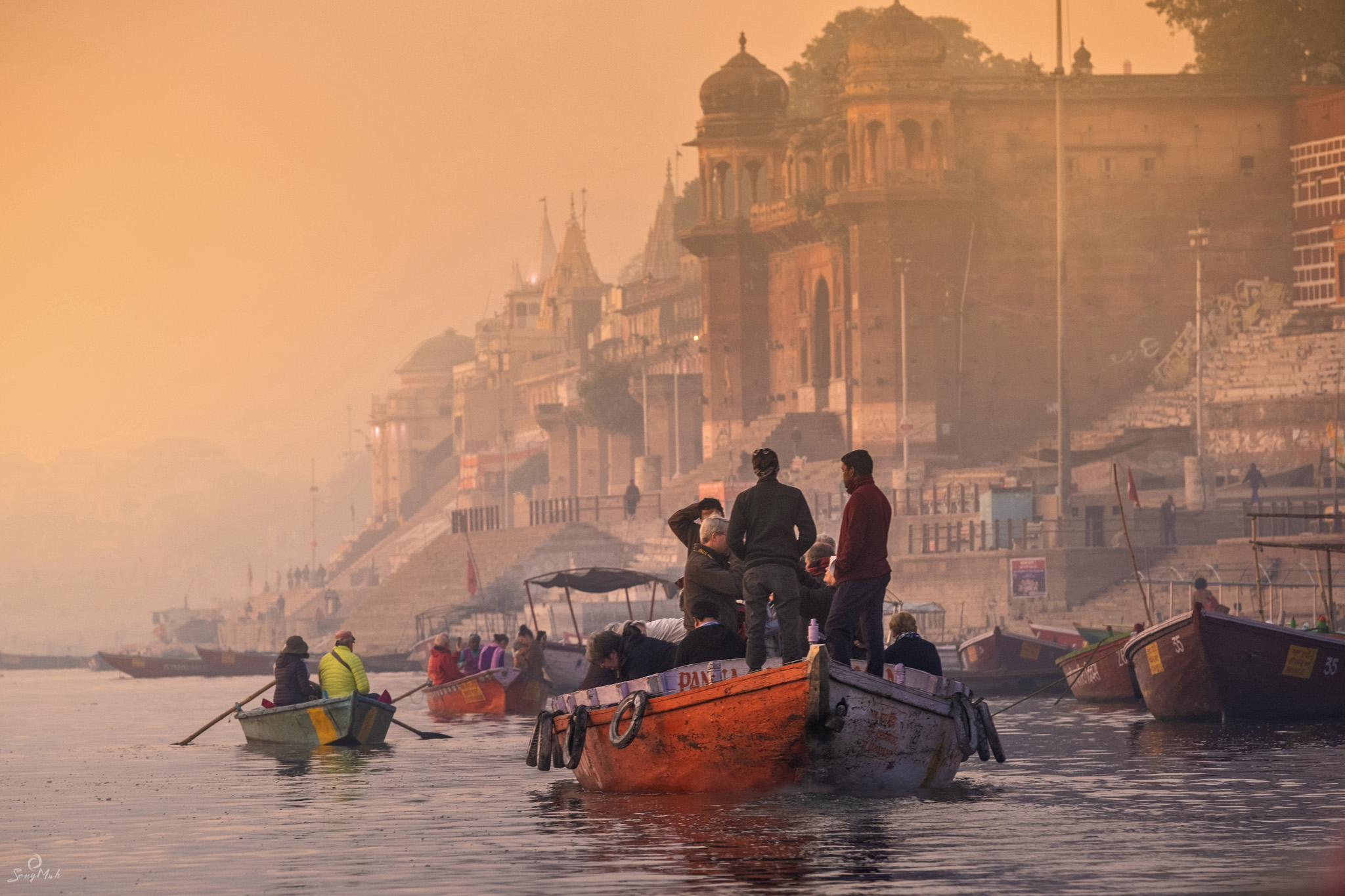 Sunrise on the Ganges