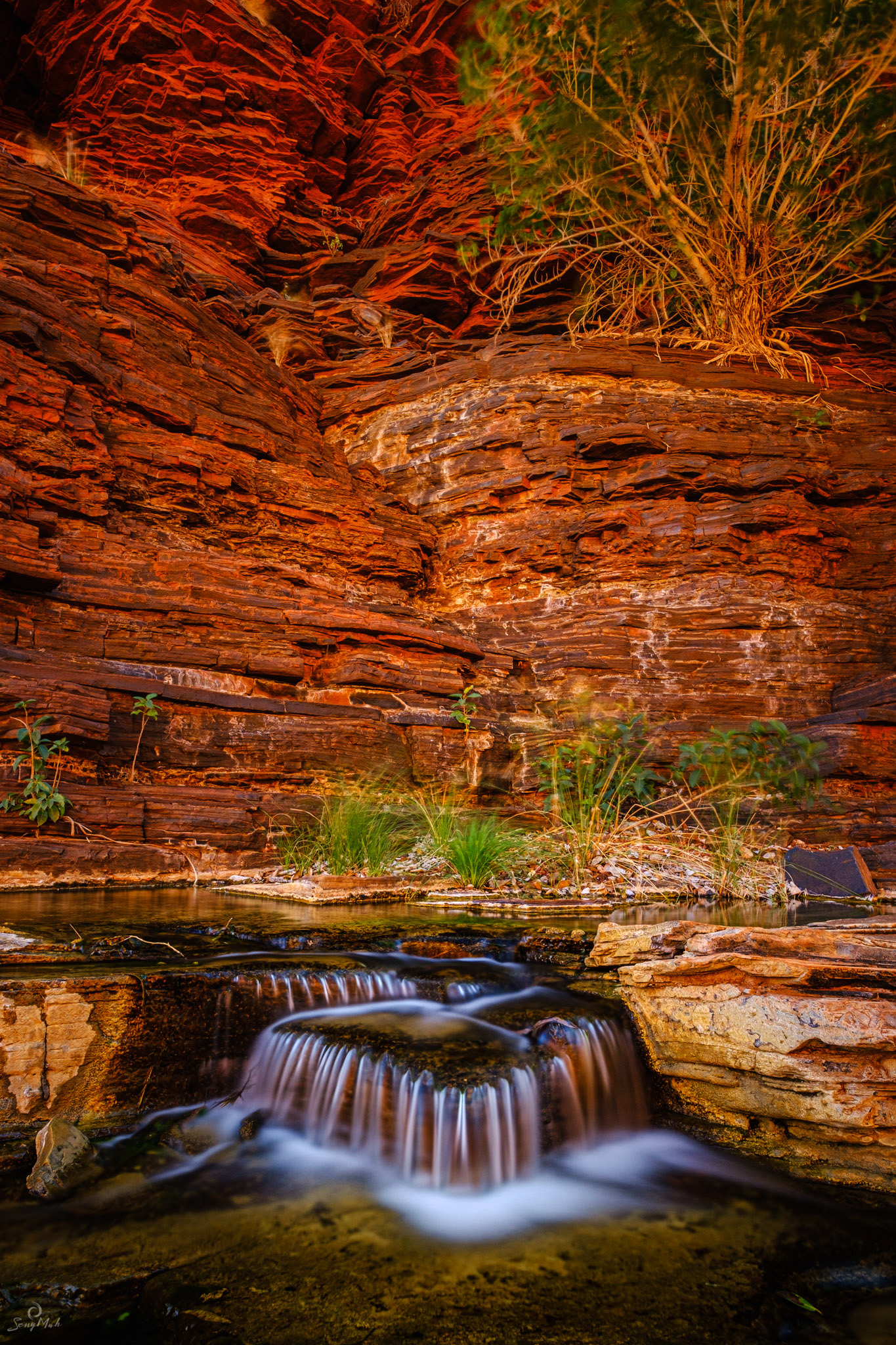 Kalamina Gorge cascade