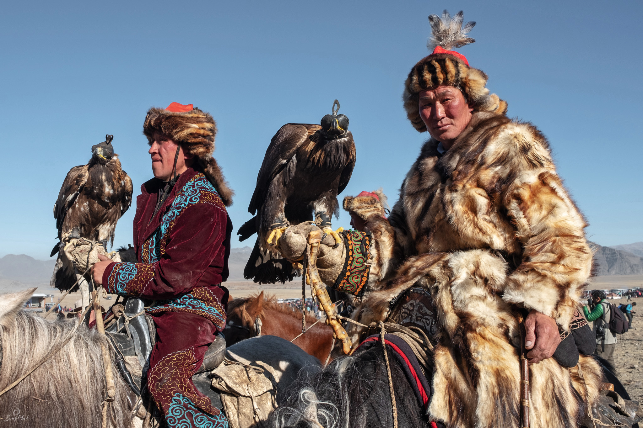 Kazakh Eagle Hunters