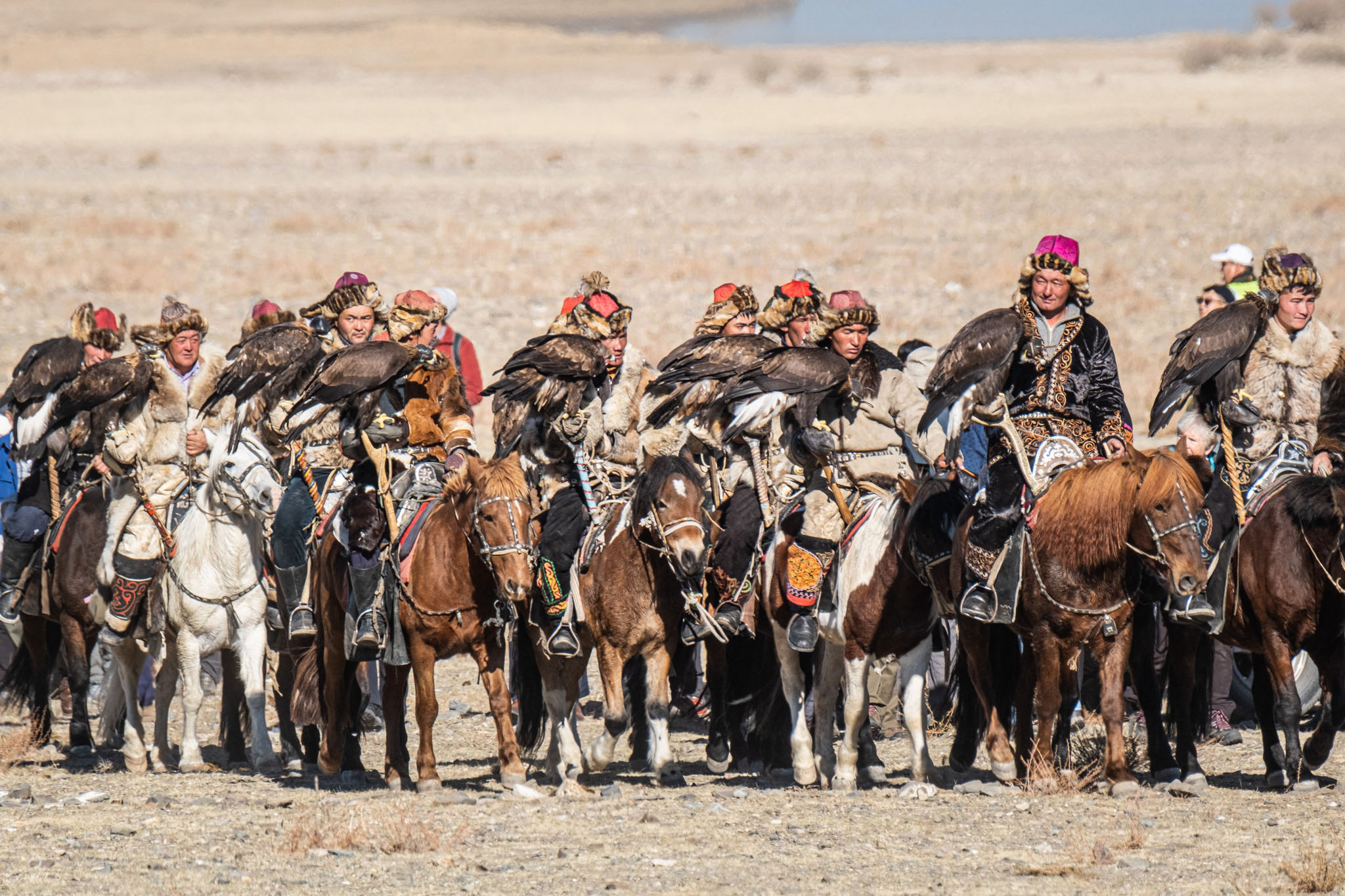 The Kazakh Hunters arrive