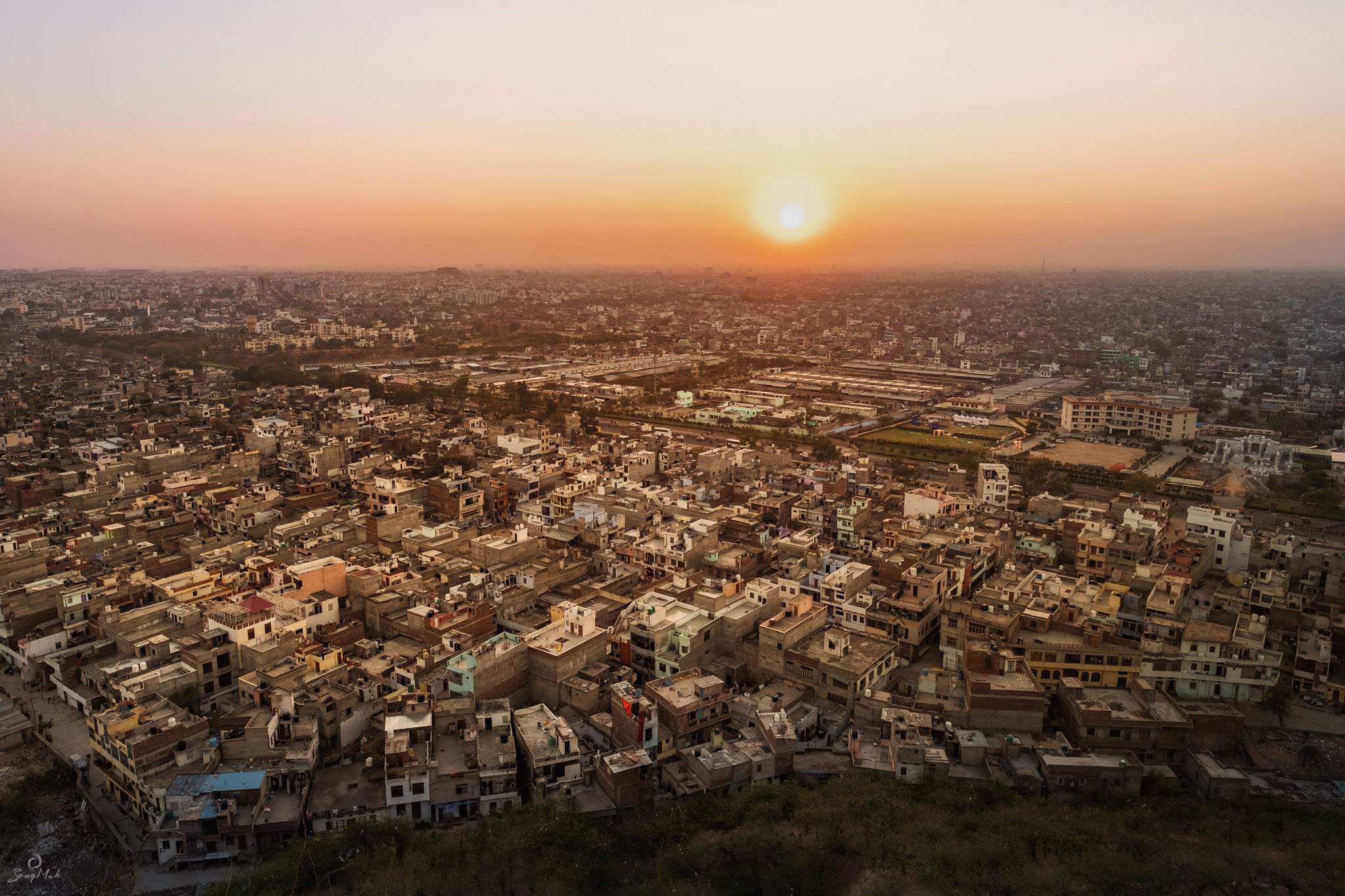 Jaipur sunset