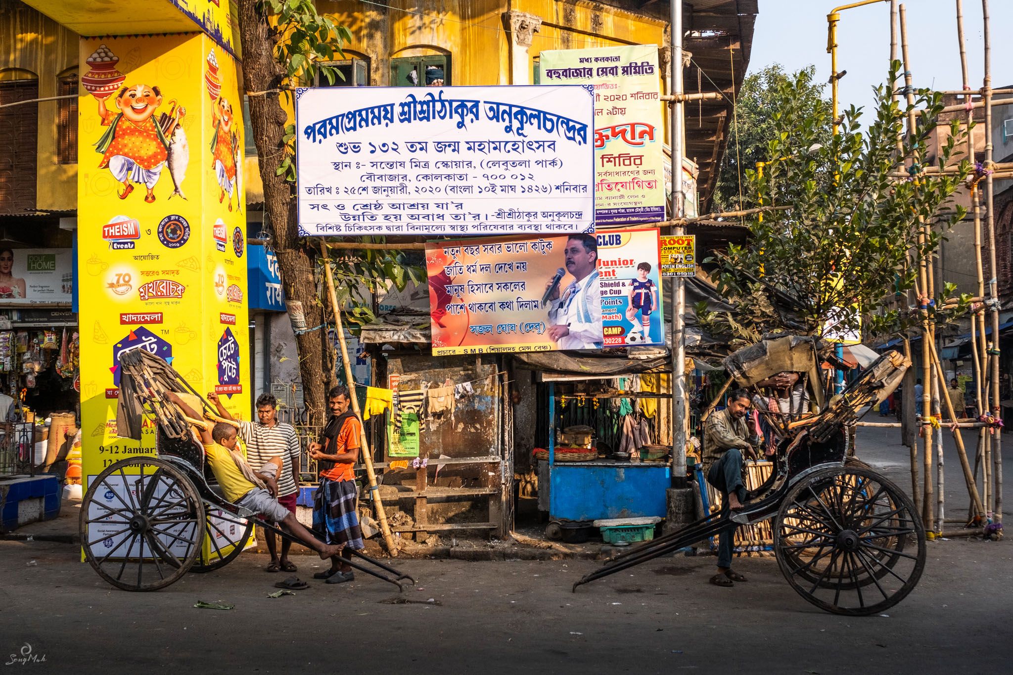 Rickshaw wallahs at rest