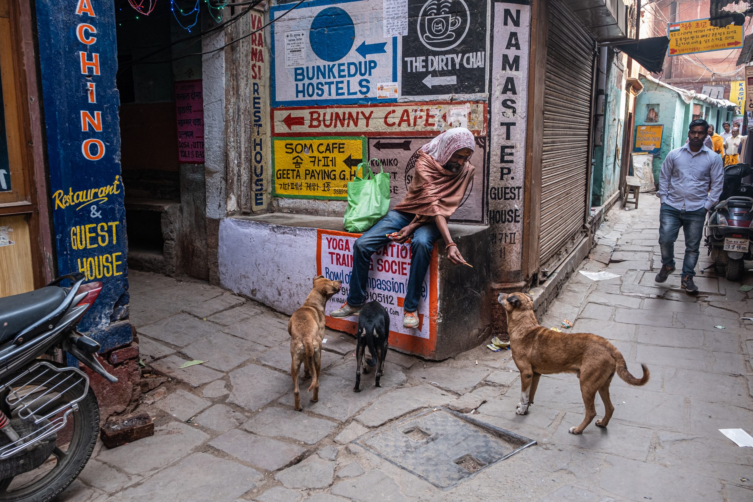 Varanasi laneway