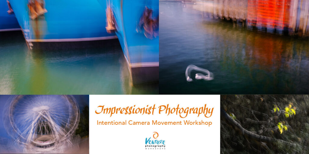 Impressionist Photography: Intentional Camera Movement Workshop banner